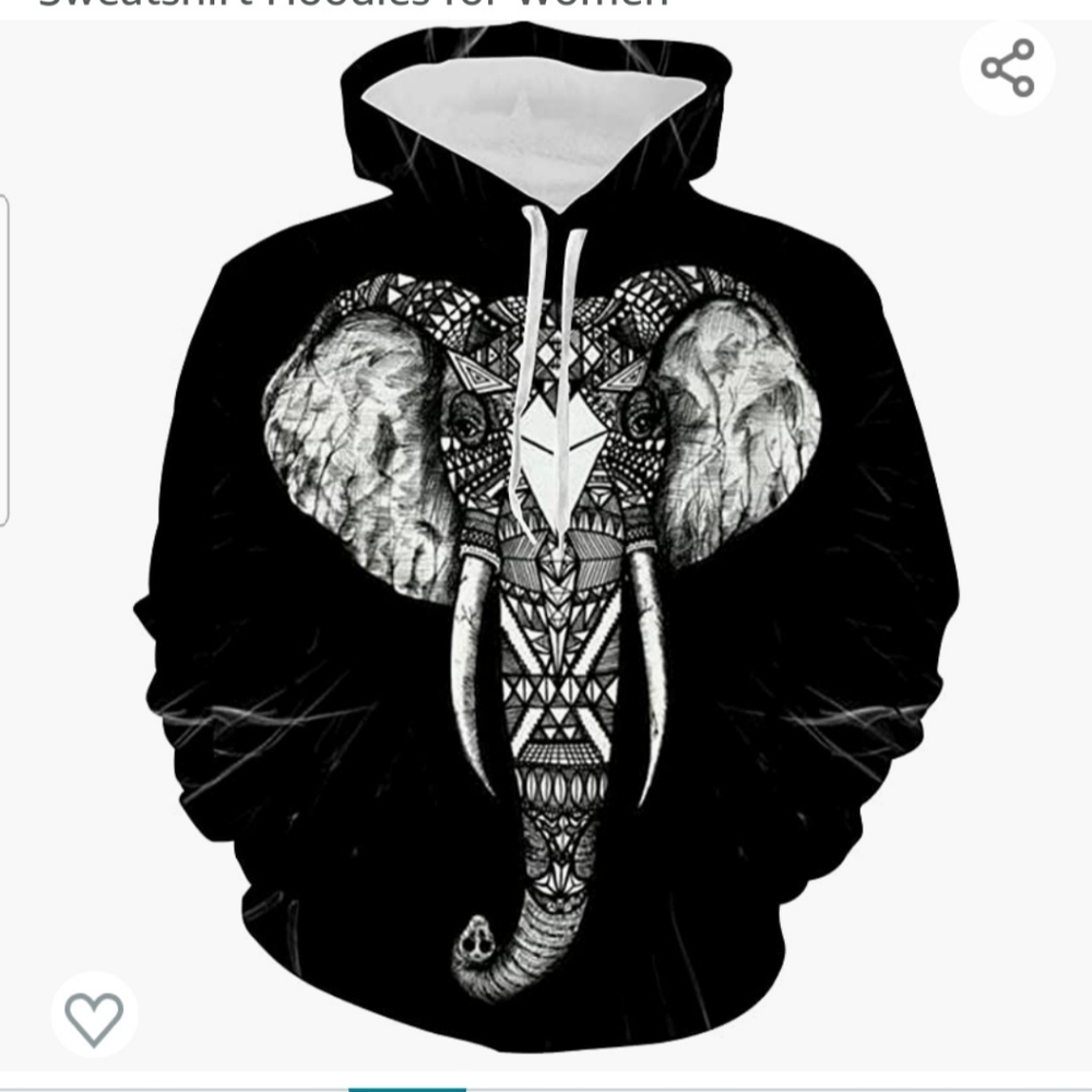 Graphic Hooded Sweatshirt